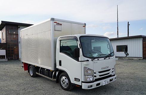 下水管内補修専用プラント車①