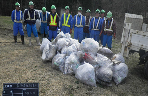 地域清掃活動②