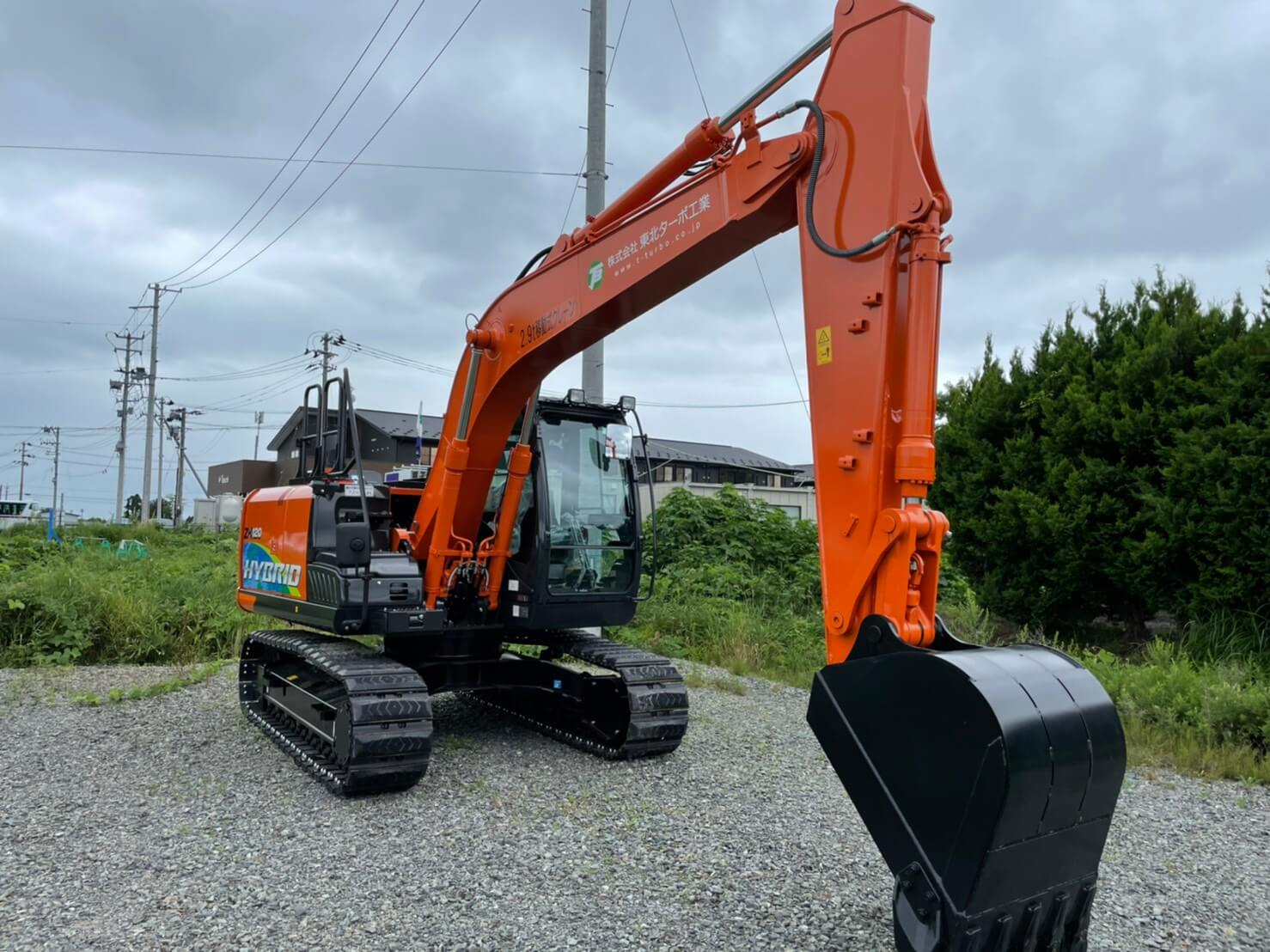 新型ハイブリッドショベル②