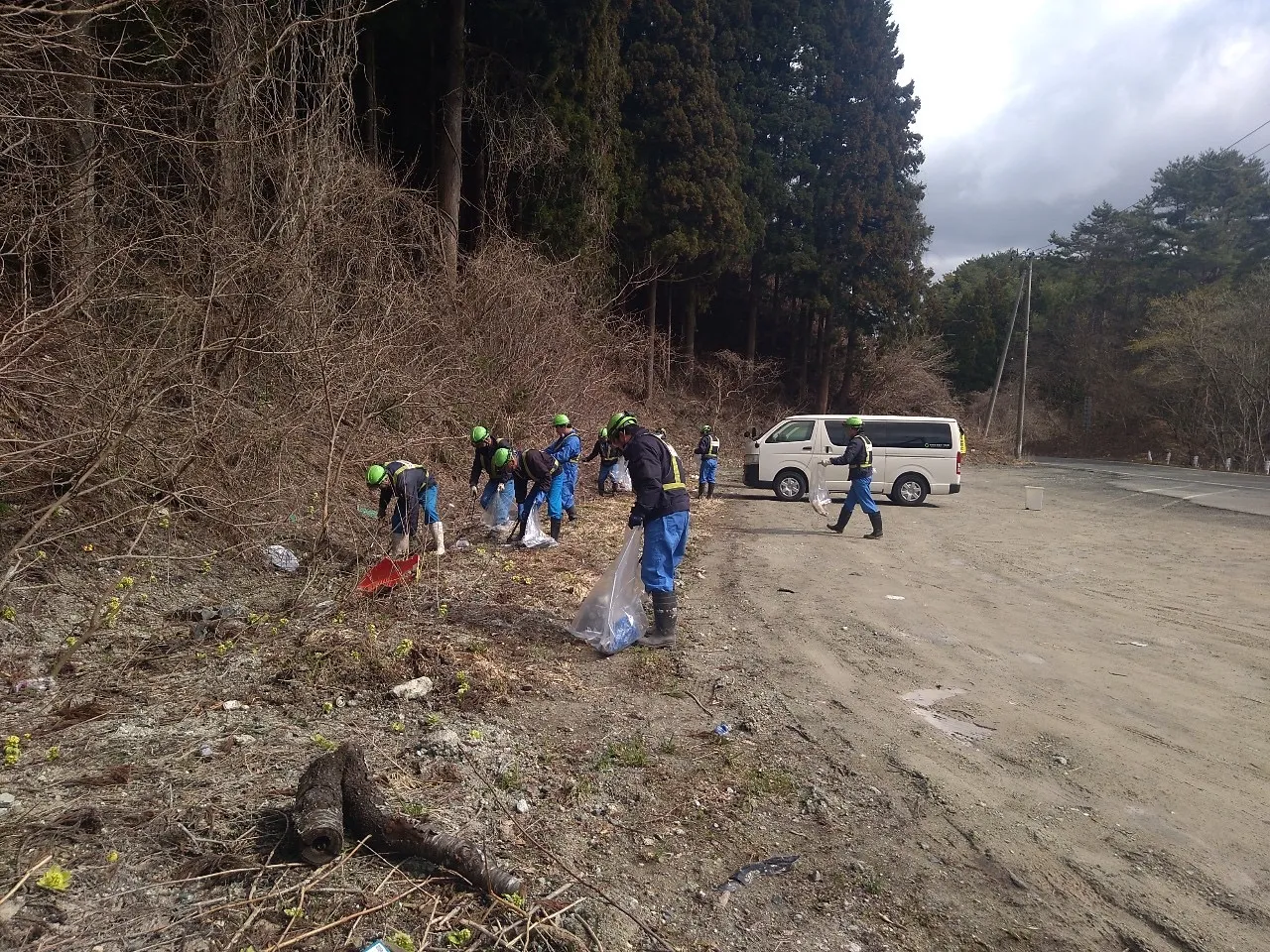 沿線清掃奉仕活動③