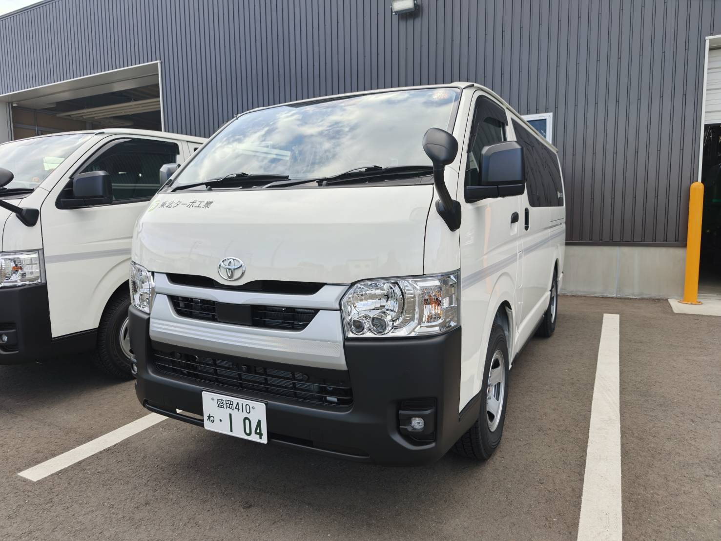 ハイエース納車