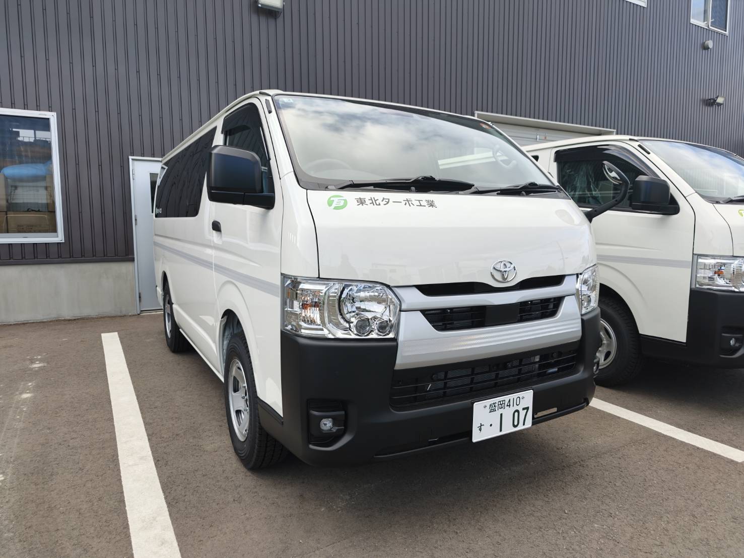 ハイエース納車