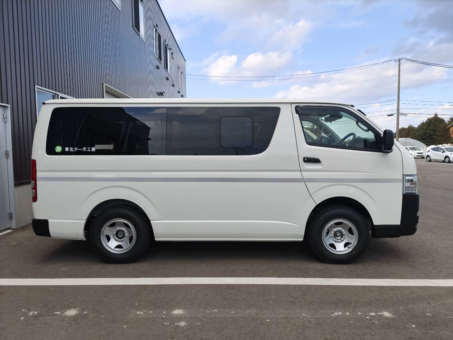 ハイエース納車