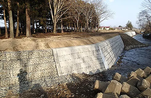 一級河川滝名川筋上平沢地区河川災害復旧（25災171号）ほか3工事②