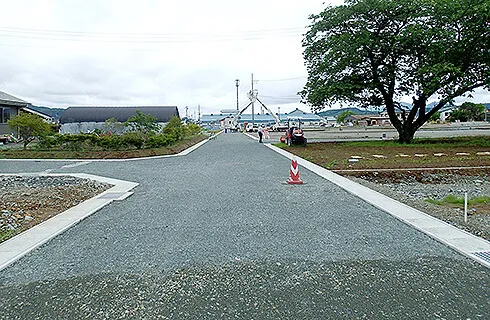 中太田新田沢田線街路築造及び宅地造成等工事②