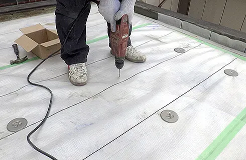 防水工事の流れ④